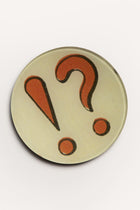 "!?" <BR/>ROUND PLATE JDRPRL!? 1 John Derian 