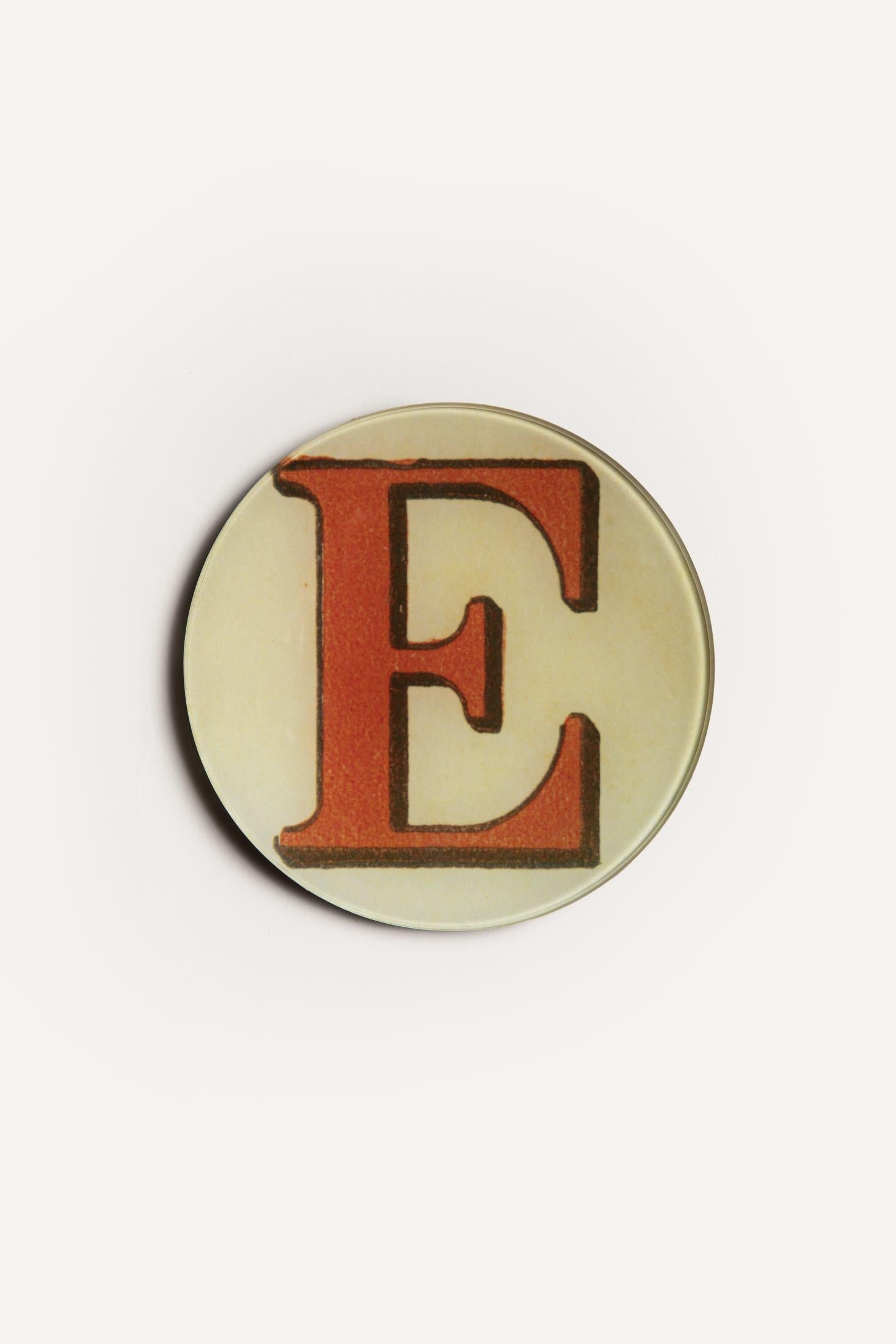 "E" <BR/>ROUND PLATE JDRPRLE 1 John Derian 