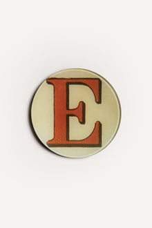 "E" <BR/>ROUND PLATE JDRPRLE 1 John Derian 