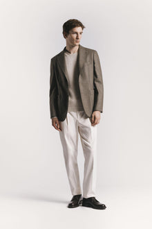 GIACCA WINDSOR FLANELLA DI LANA JKSBFLBGF5 235 Raw 