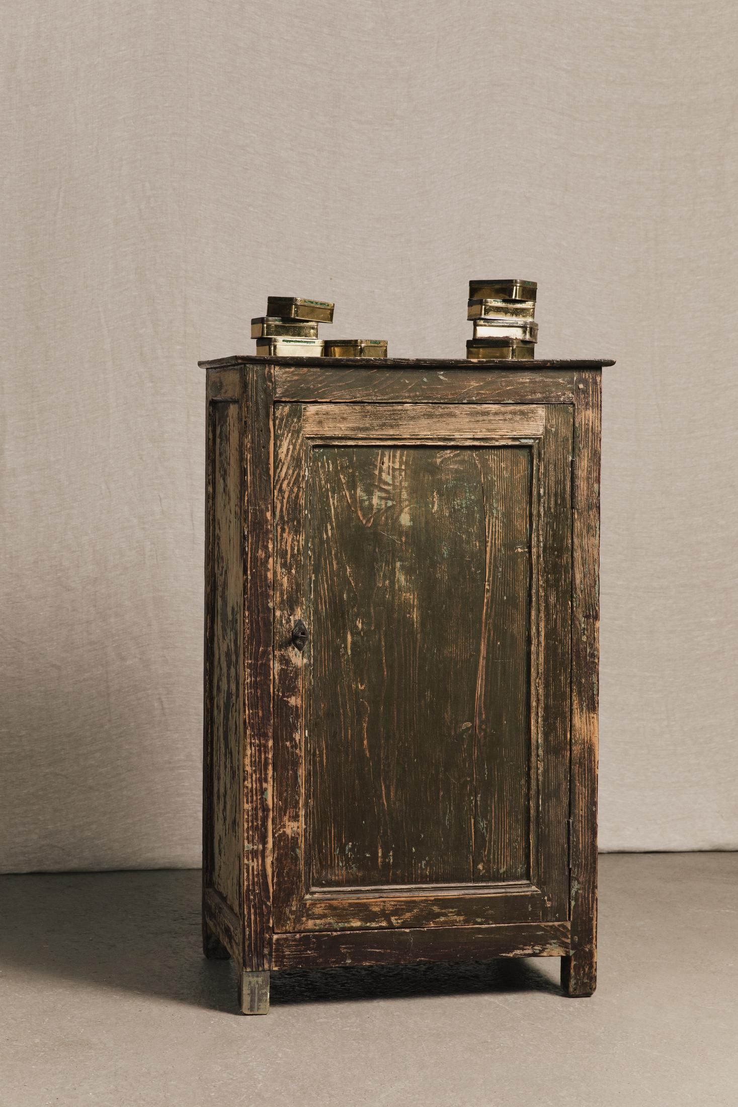 Mobile da lavoro a un'anta in legno, Francia, anni '40 ca. ARM0083 1 Raw 