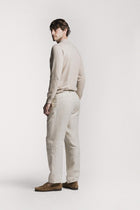 Pantalone Lawrence  raso di Lino TRPLRLCRS6 02 Raw 