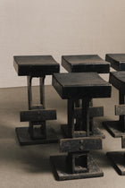 Sgabelli brutalisti anni 70/80<BR/> SED0194 1 Raw 