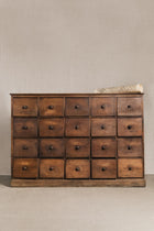 Cassettiera da archivio francese in rovere scuro ARM1296 1 Raw 