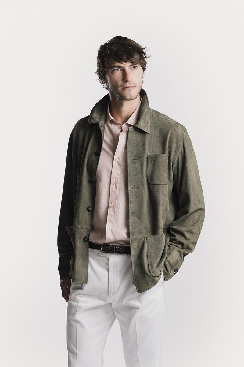 Giacca Painter light suede JKPTSUGRS6 1 Raw 