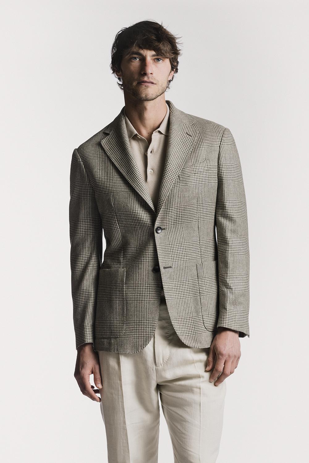 Giacca Windsor  seta Mulberry JKSBSLGLGRS6 1 Raw 