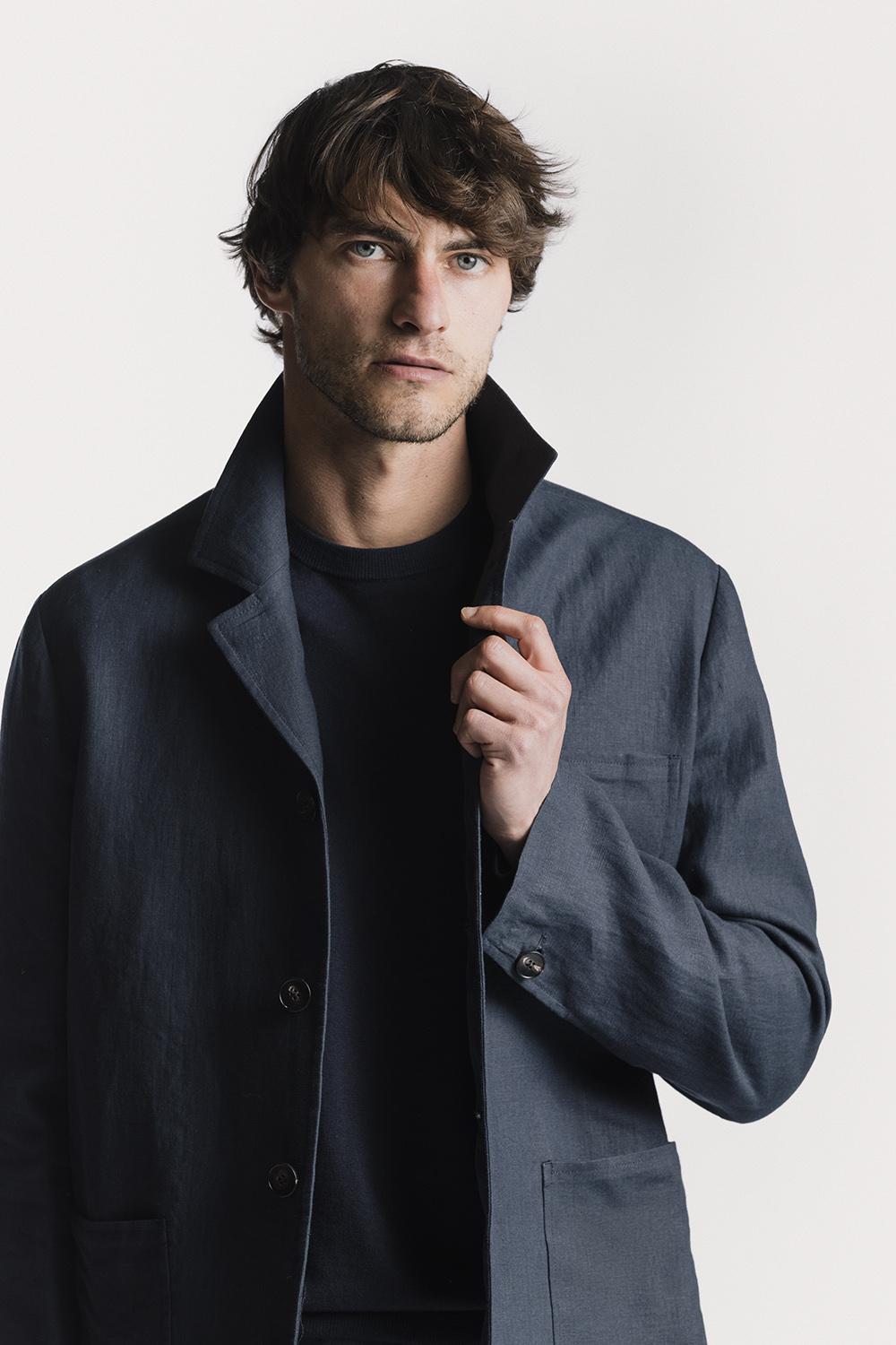 Girocollo Davis  cotone e cashmere KNCRCWBLS6 110 Raw 