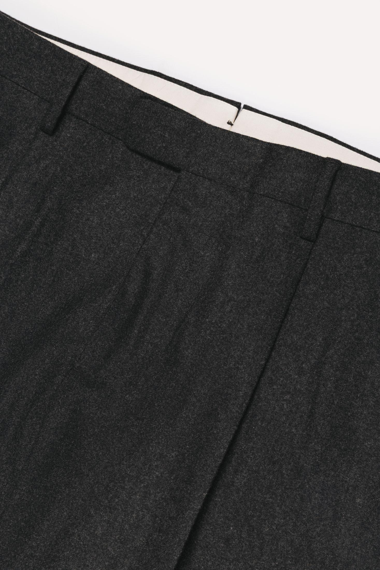 PANTALONE LAWRENCE FLANELLA DI LANA TRPLFLCHF5 880 Raw 