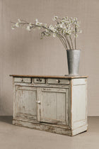 Credenza bassa in legno decapato ARM0077 1 Raw 