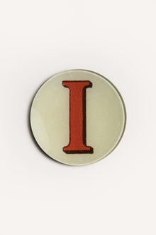 "I" <BR/>ROUND PLATE JDRPRLI 1 John Derian 