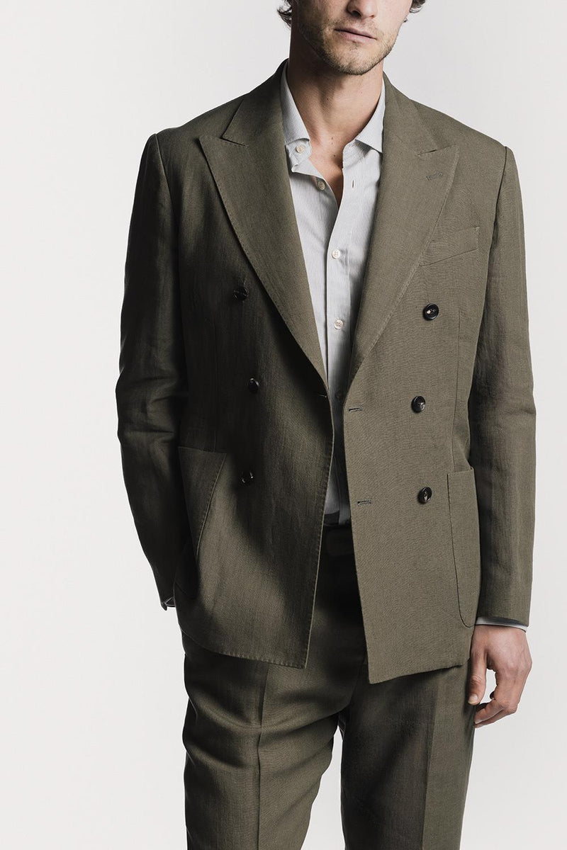 Giacca Lord raso di lino JKDBRLGRS6 78 Raw 