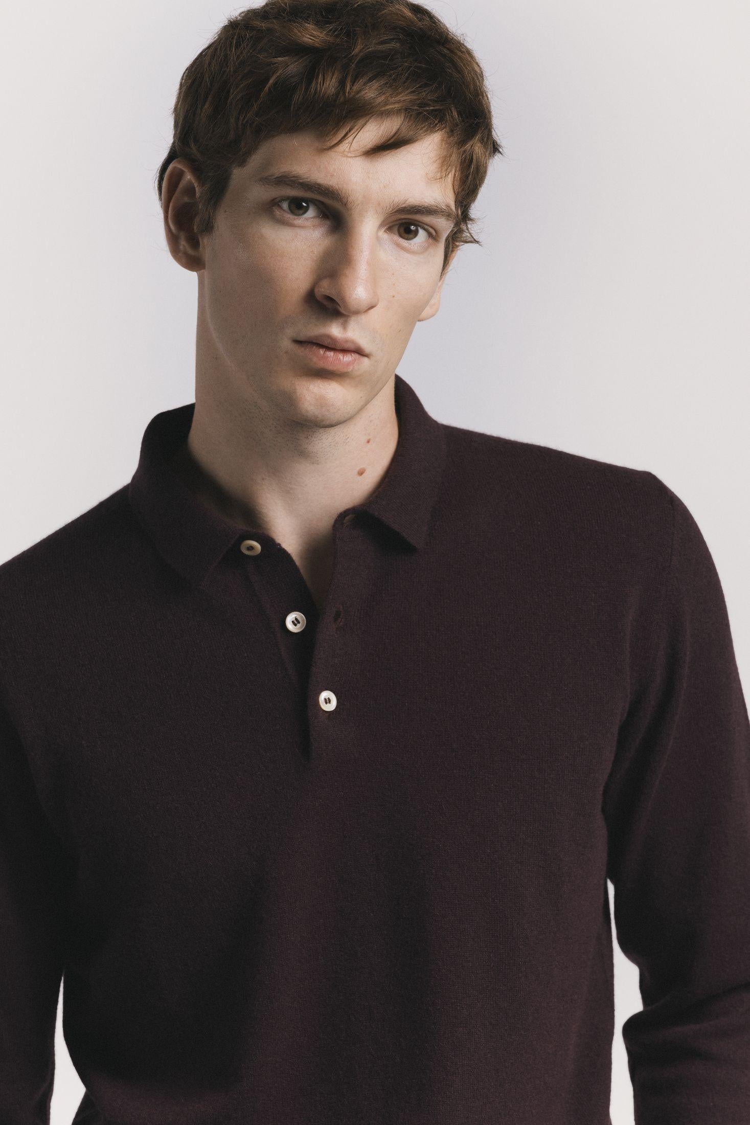POLO WILDE PURE CASHMERE<BR/><BR/><BR/> KNPLWSBRF5 970 Raw 