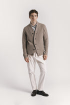 CARDIGAN MARINE LANA & CASHMERE<BR/><BR/> KNCAWCBGF5 230 Raw 