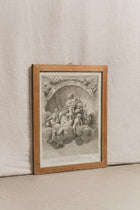 stampe (coppia) con cornice "cherubini" COR0901 1 Raw 