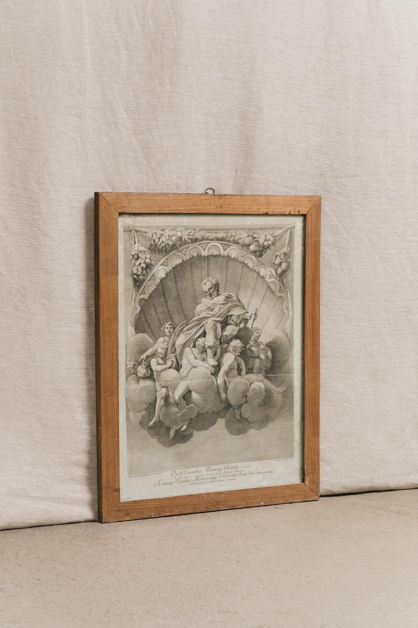 stampe (coppia) con cornice "cherubini" COR0901 1 Raw 