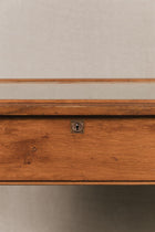 Vetrina espositore orizzontale in legno mordenzato<BR/> ESP0026 1 Raw 