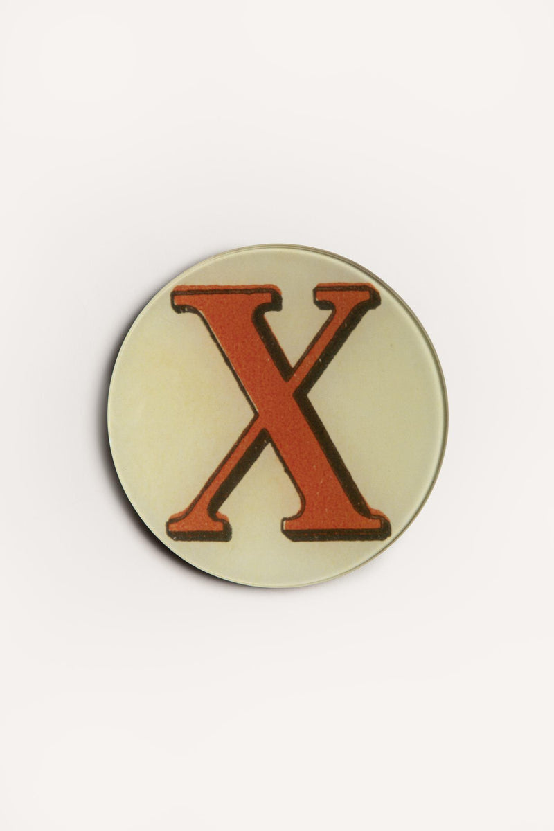 "X" <BR/>ROUND PLATE JDRPRLX 1 John Derian 