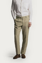 Pantalone Lawrence  raso di Lino TRPLRLKHS6 72 Raw 