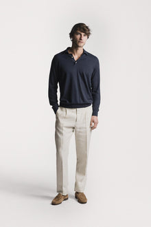 Polo Fitz cotone cashmere KNPLSCWBLS6 110 Raw 