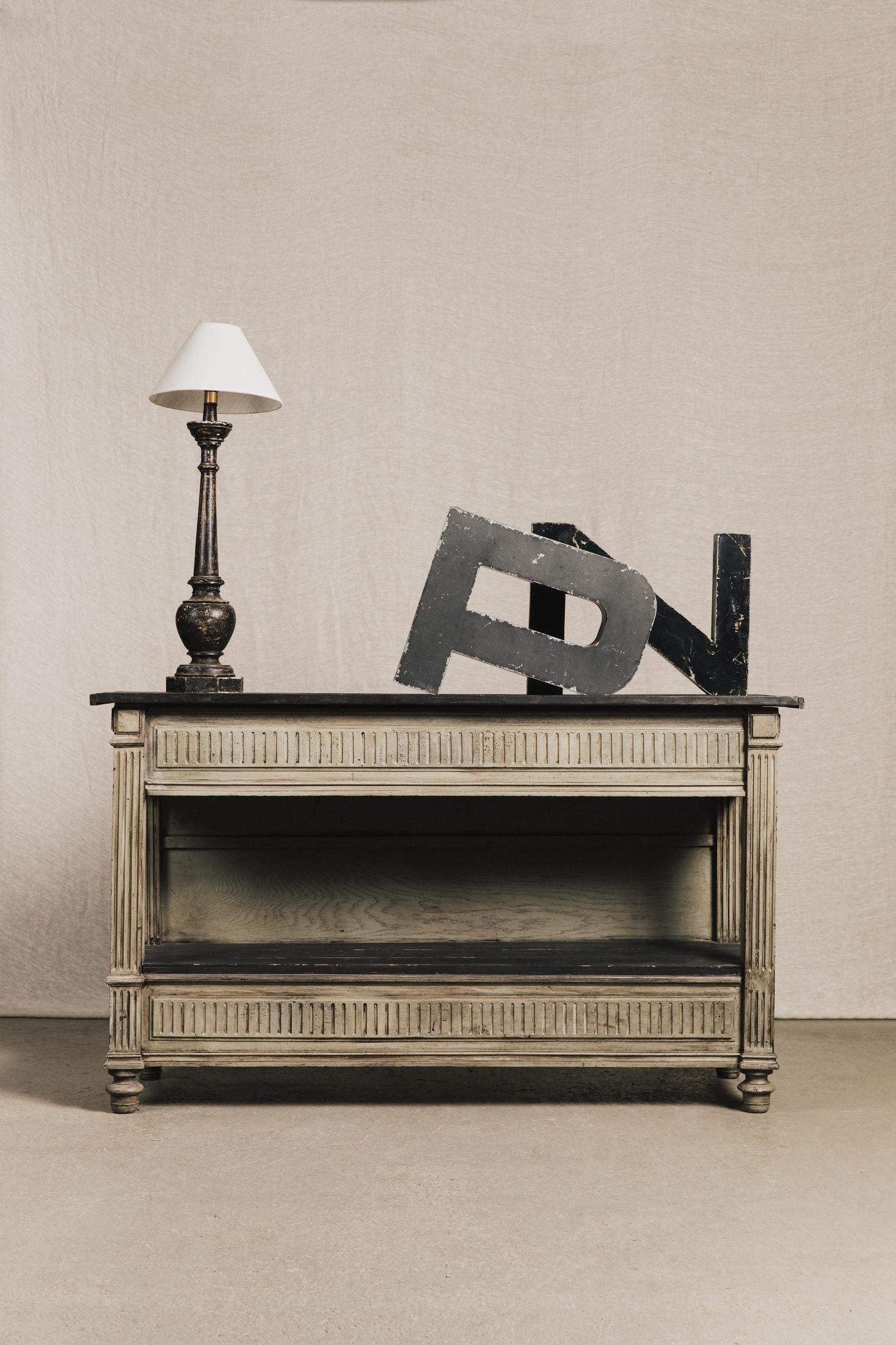 Console in legno Luigi Filippo<BR/><BR/> TAV0947 1 Raw 