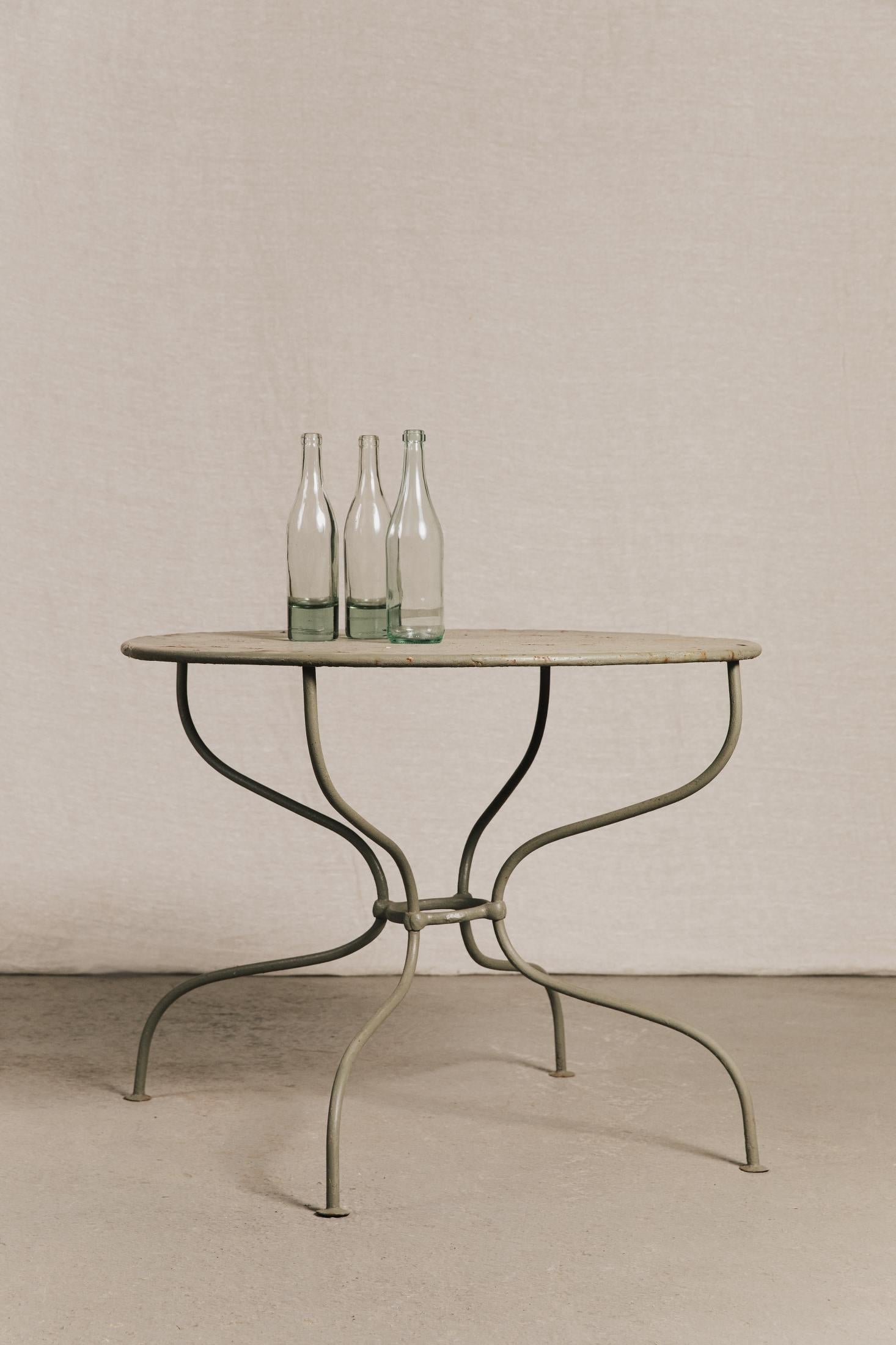 Tavolo da giardino tondo<BR/> GAR1196 1 Raw 