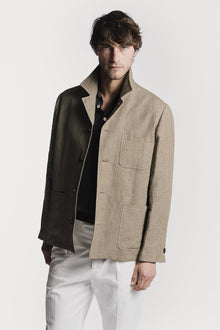 Giacca Painter  galles di lino JKPTLIGLKHS6 1 Raw 