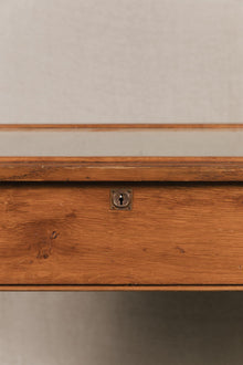 Vetrina espositore orizzontale in legno mordenzato<BR/> ESP0026 1 Raw 