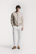 Cardigan Club  cotone cashmere KNCGCWBGS6 447 Raw 