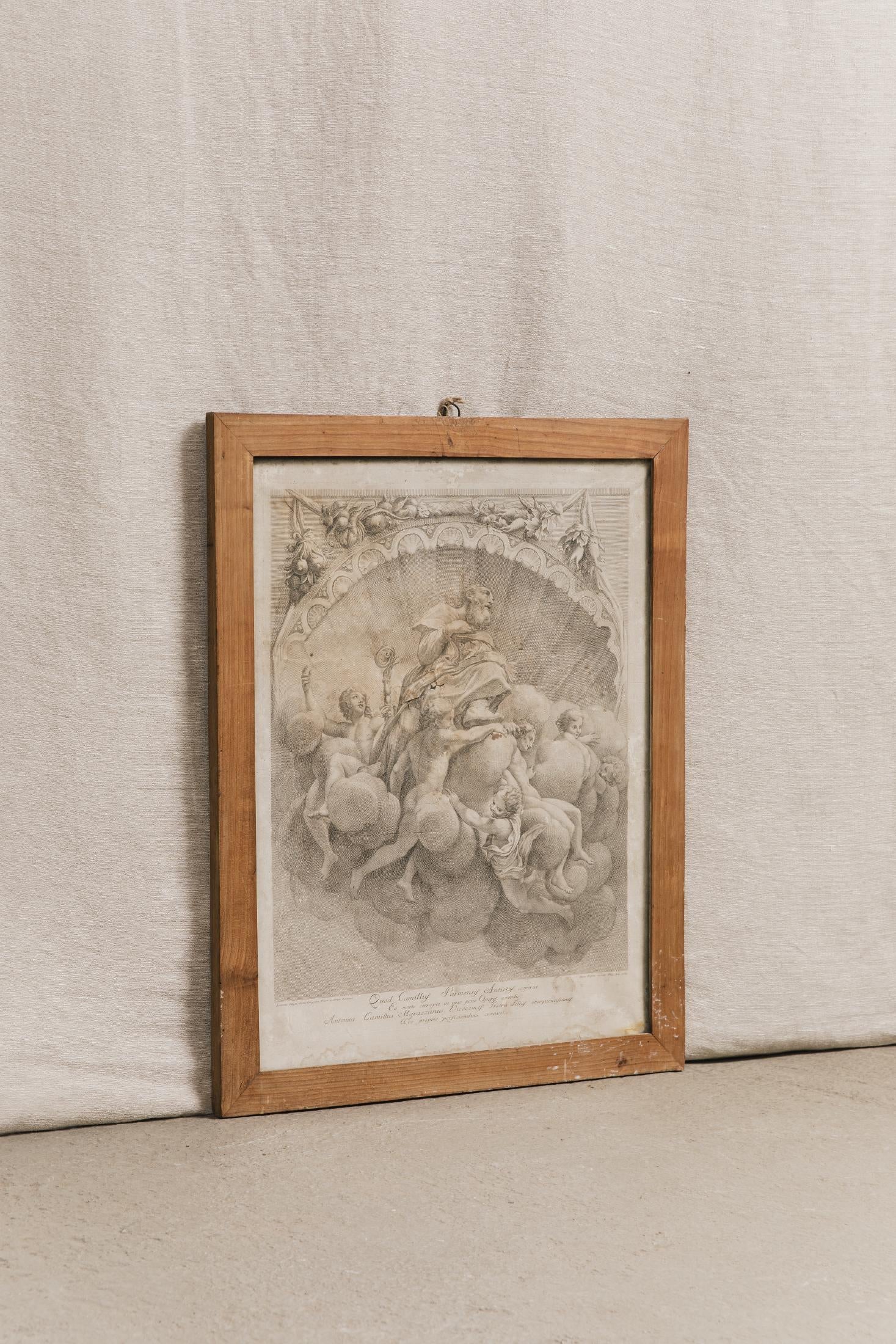 stampe (coppia) con cornice "cherubini" COR0901 1 Raw 