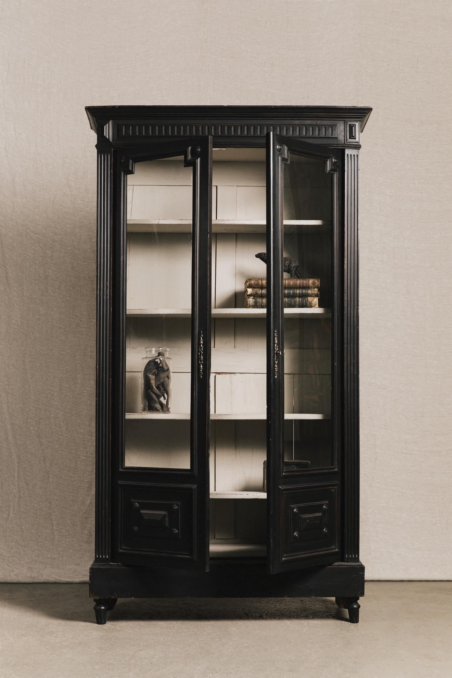 Vetrina francese Napoleone III, due ante a vetro<BR/> ARM0084 1 Raw 