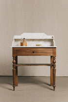 Mobile toeletta con ripiano in marmo<BR/> BAG0236 1 Raw 