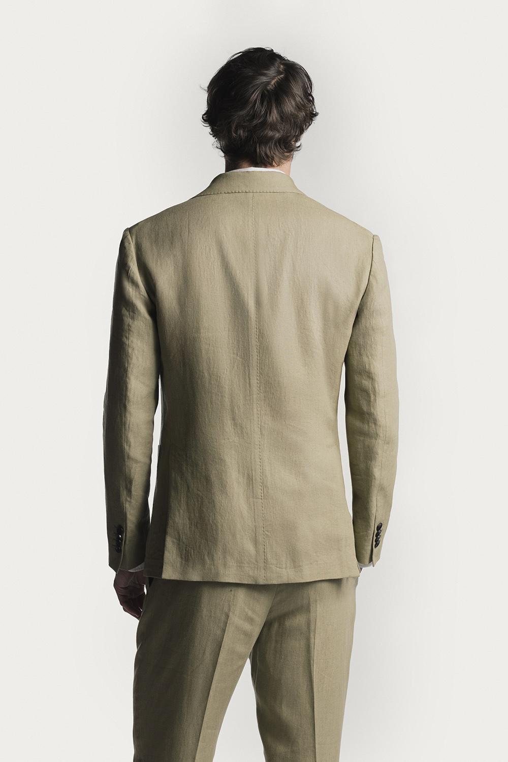 Giacca Windsor  raso di lino JKSBRLKHS6 1 Raw 