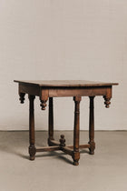 Tavolo console quadrato in rovere<BR/> TAV0011 1 Raw 