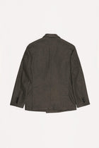 GIACCA LORD <BR/>FLANELLA DI LANA<BR/> JKDBFLGRF5 570 Raw 