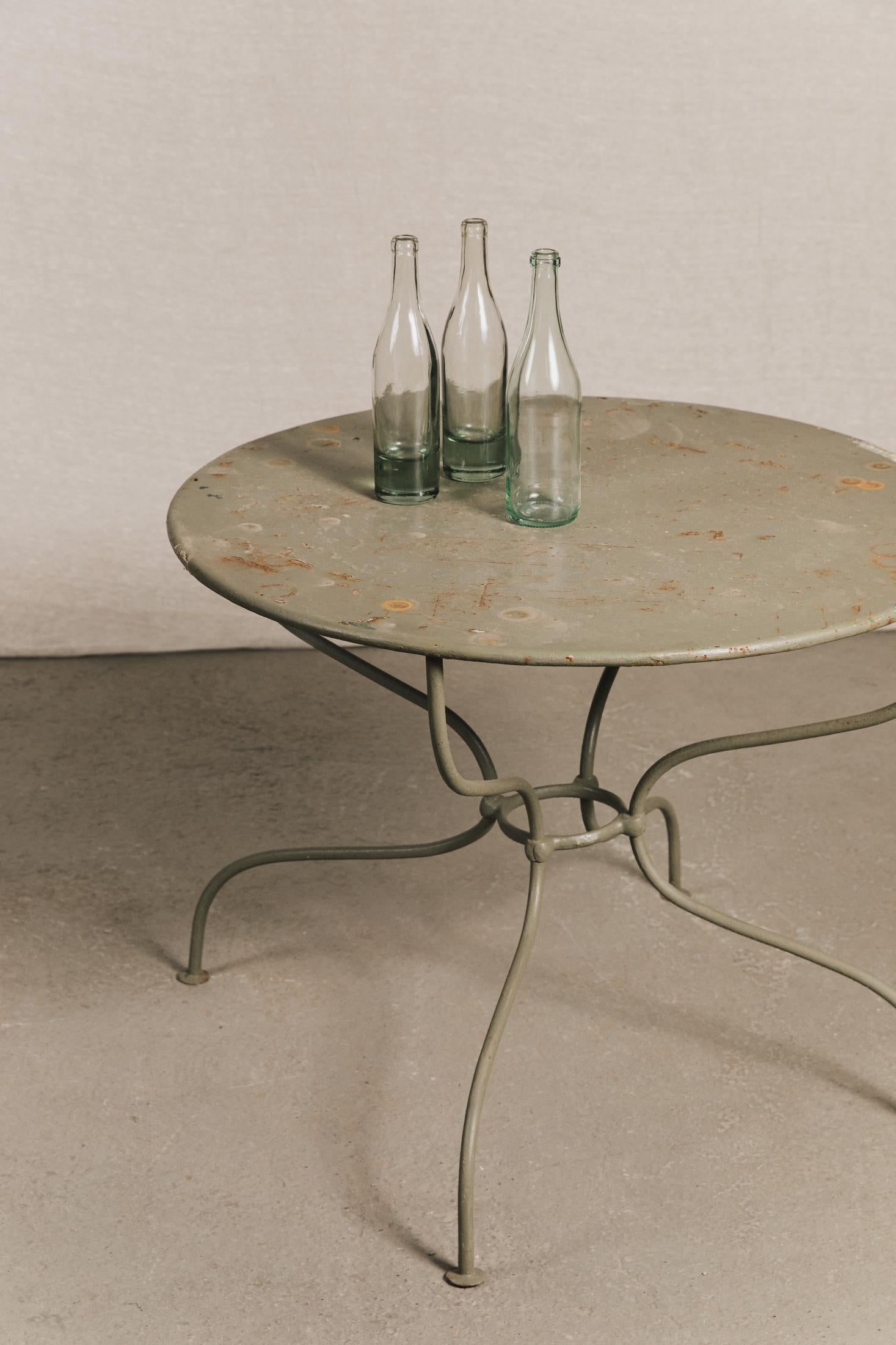 Tavolo da giardino tondo<BR/> GAR1196 1 Raw 