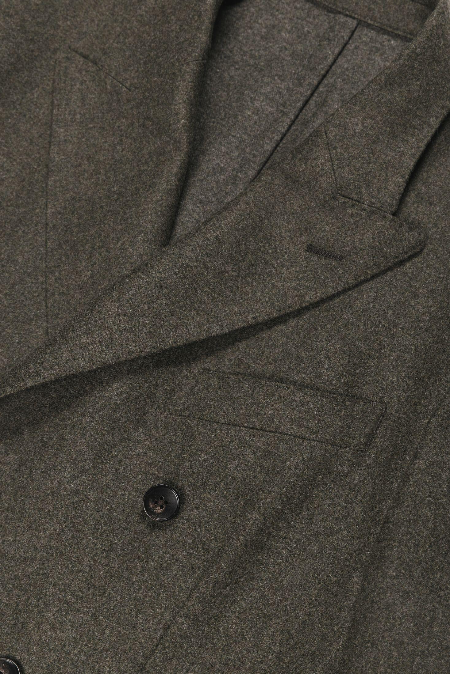 GIACCA LORD <BR/>FLANELLA DI LANA<BR/> JKDBFLGRF5 570 Raw 