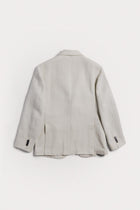 Giacca Windsor  raso di lino JKSBRLCRS6 1 Raw 