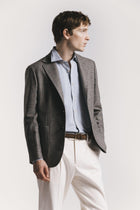 GIACCA WINDSOR <BR/>FLANELLA DI LANA JKSBFLWLF5 810 Raw 