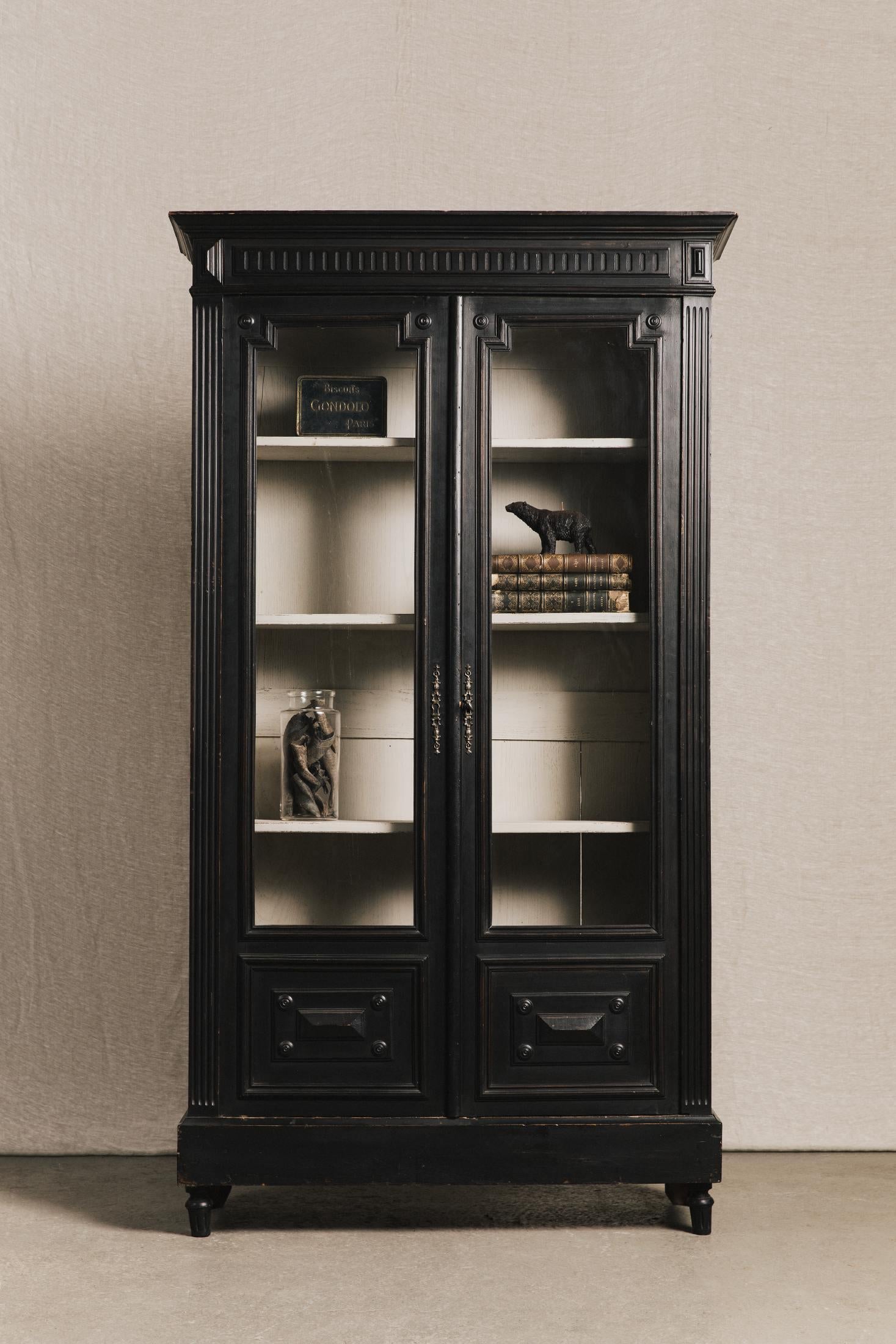 Vetrina francese Napoleone III, due ante a vetro<BR/> ARM0084 1 Raw 