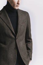 GIACCA WINDSOR TWEED DI LANA JKSBTWGRF5 530 Raw 