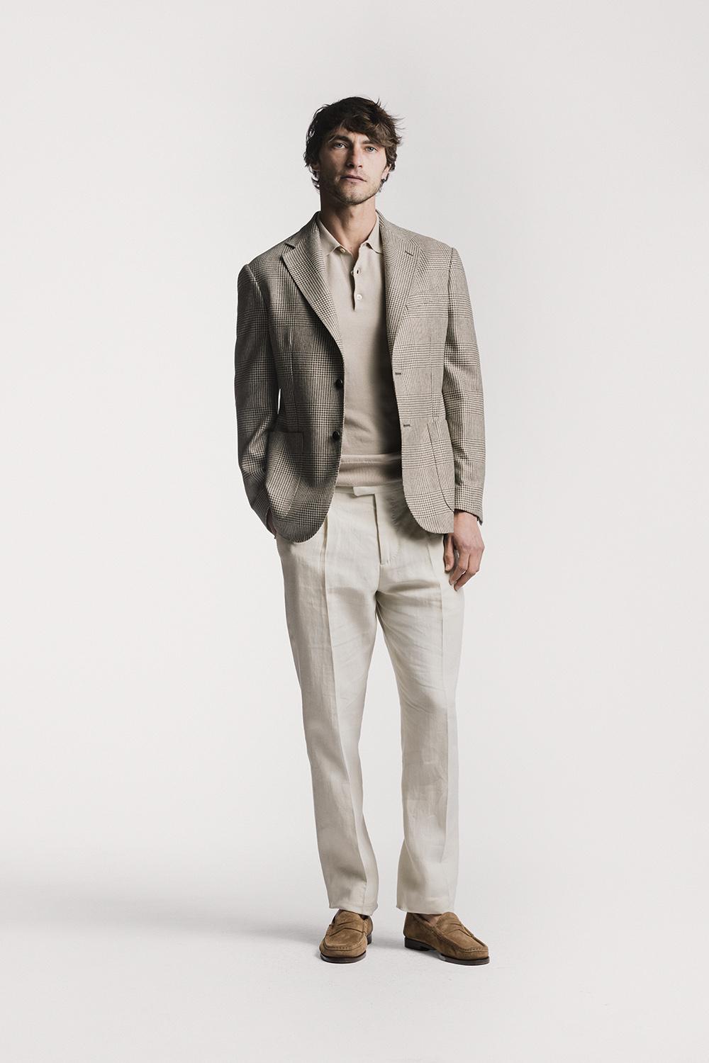 Giacca Windsor  seta Mulberry JKSBSLGLGRS6 1 Raw 