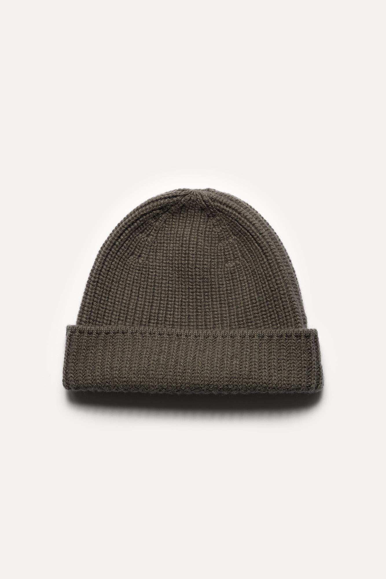BEANIE IN WOOL & CASHMERE BNWCMGF5 1 Raw 