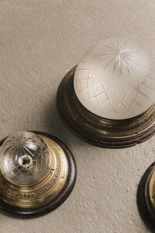 Plafoniera in ottone ILL1117 1 Raw 