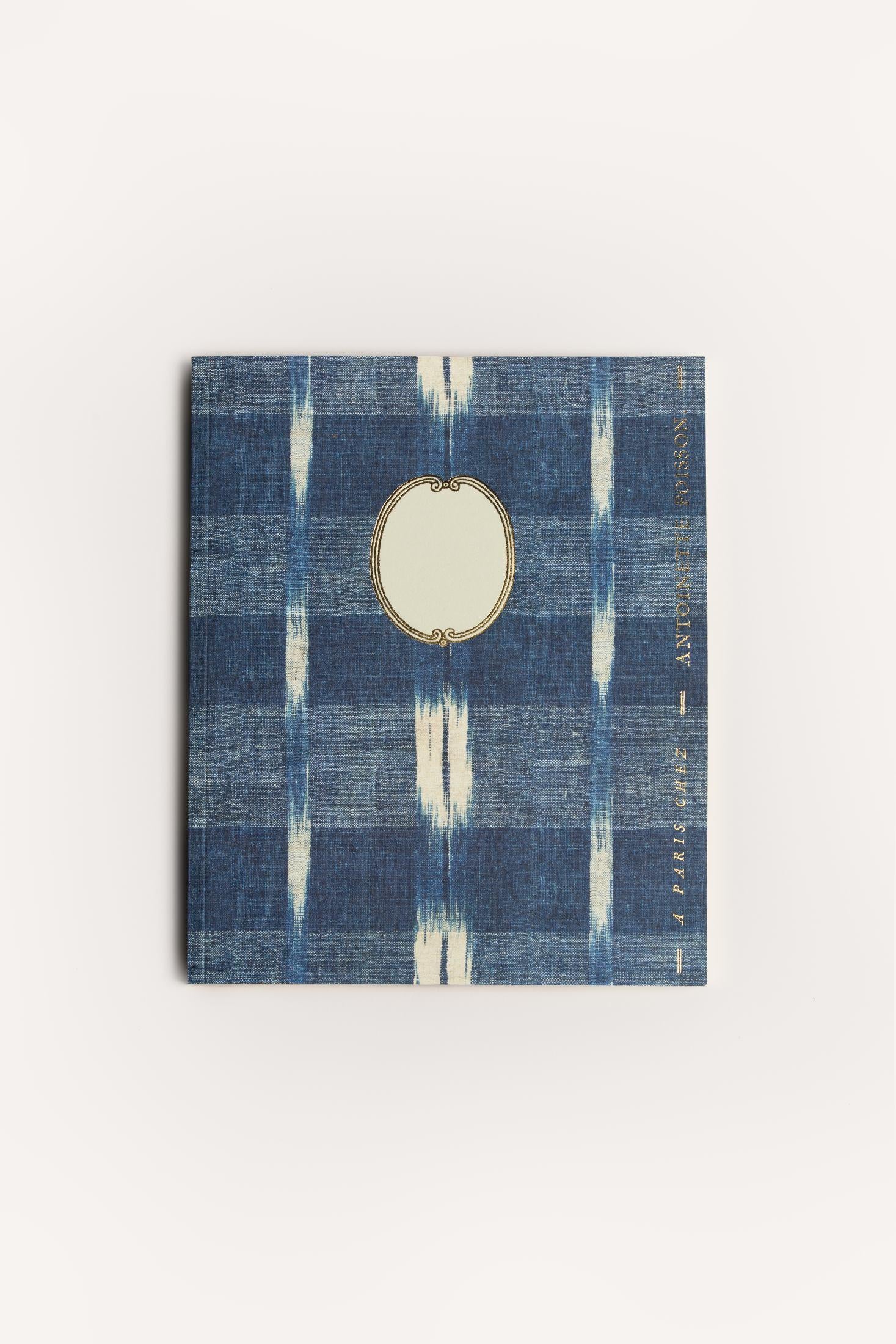 LARGE NOTEBOOK FLAMMÉ INDIGO<BR/> APCAHIERL RAW ANTOINETTE POISSON 