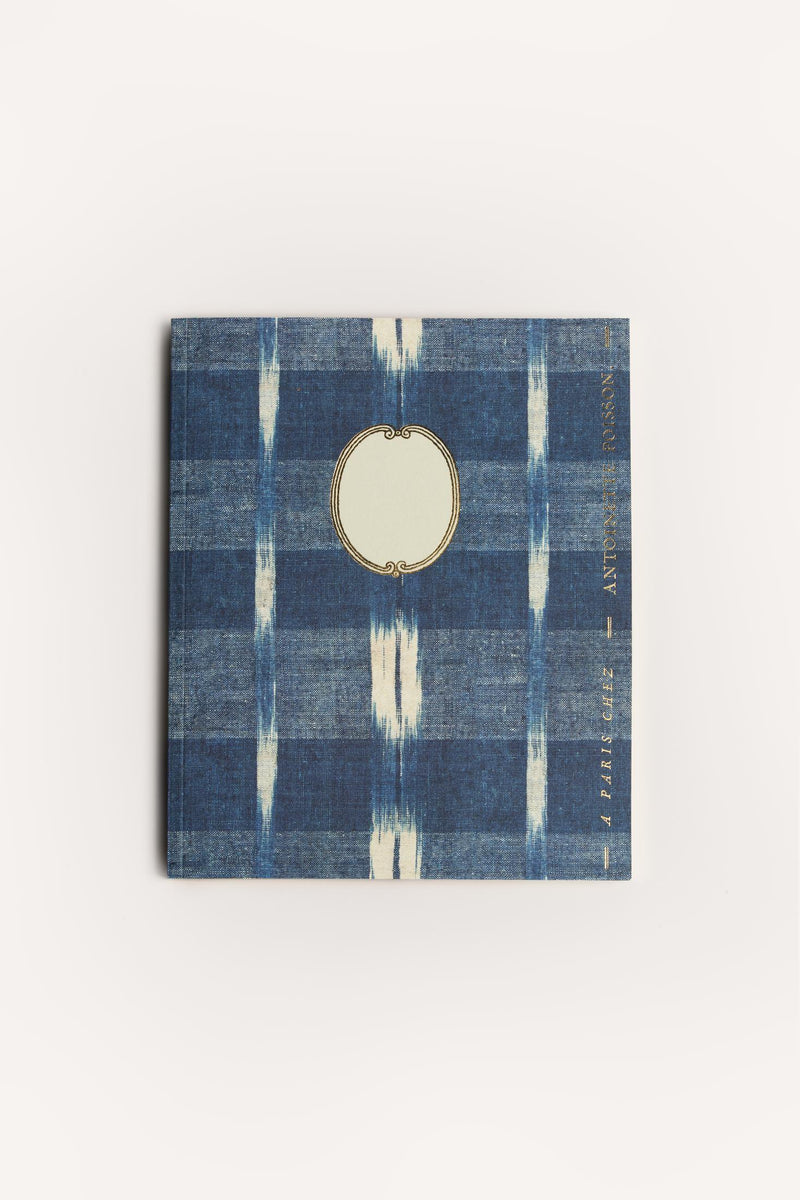 LARGE NOTEBOOK FLAMMÉ INDIGO<BR/> APCAHIERL RAW ANTOINETTE POISSON 