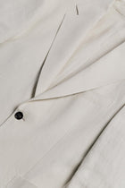 Giacca Windsor  raso di lino JKSBRLCRS6 1 Raw 