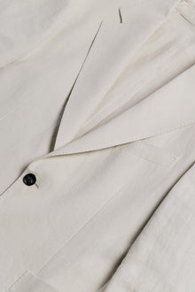 Giacca Windsor  raso di lino JKSBRLCRS6 1 Raw 