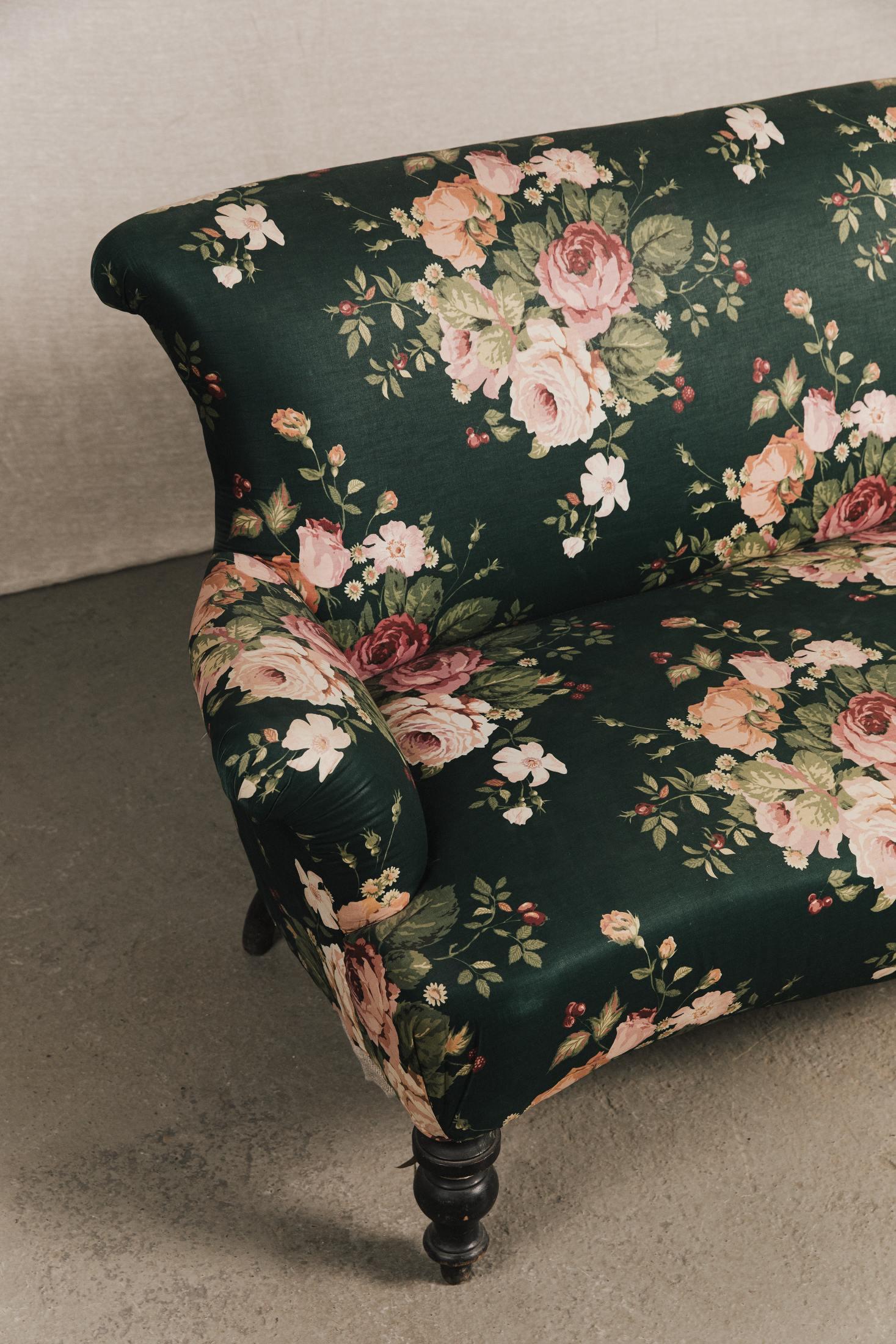 Divano stile Napoleone III SED0140 1 Raw 