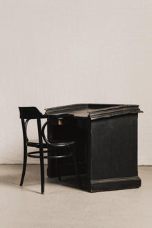 Banco scrittoio nero<BR/><BR/> TAV0046 1 Raw 