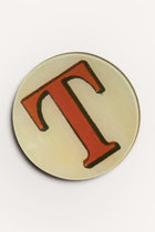 "T" <BR/>ROUND PLATE JDRPRLT 1 John Derian 